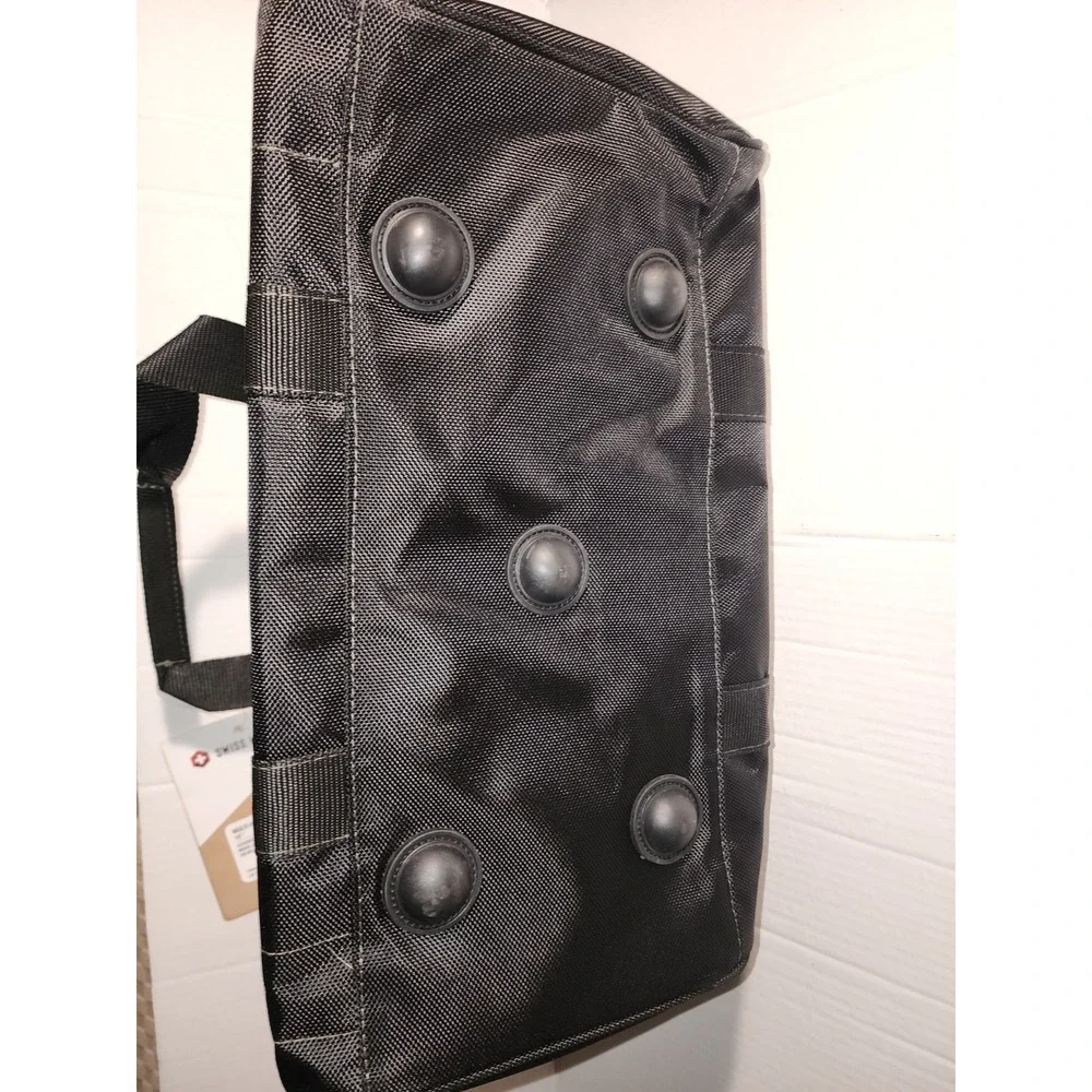Swiss Military Multi Pocket Tool Satchel Large Black 16